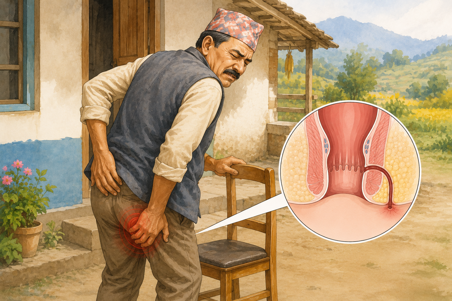 Anal Fistula - Red flags