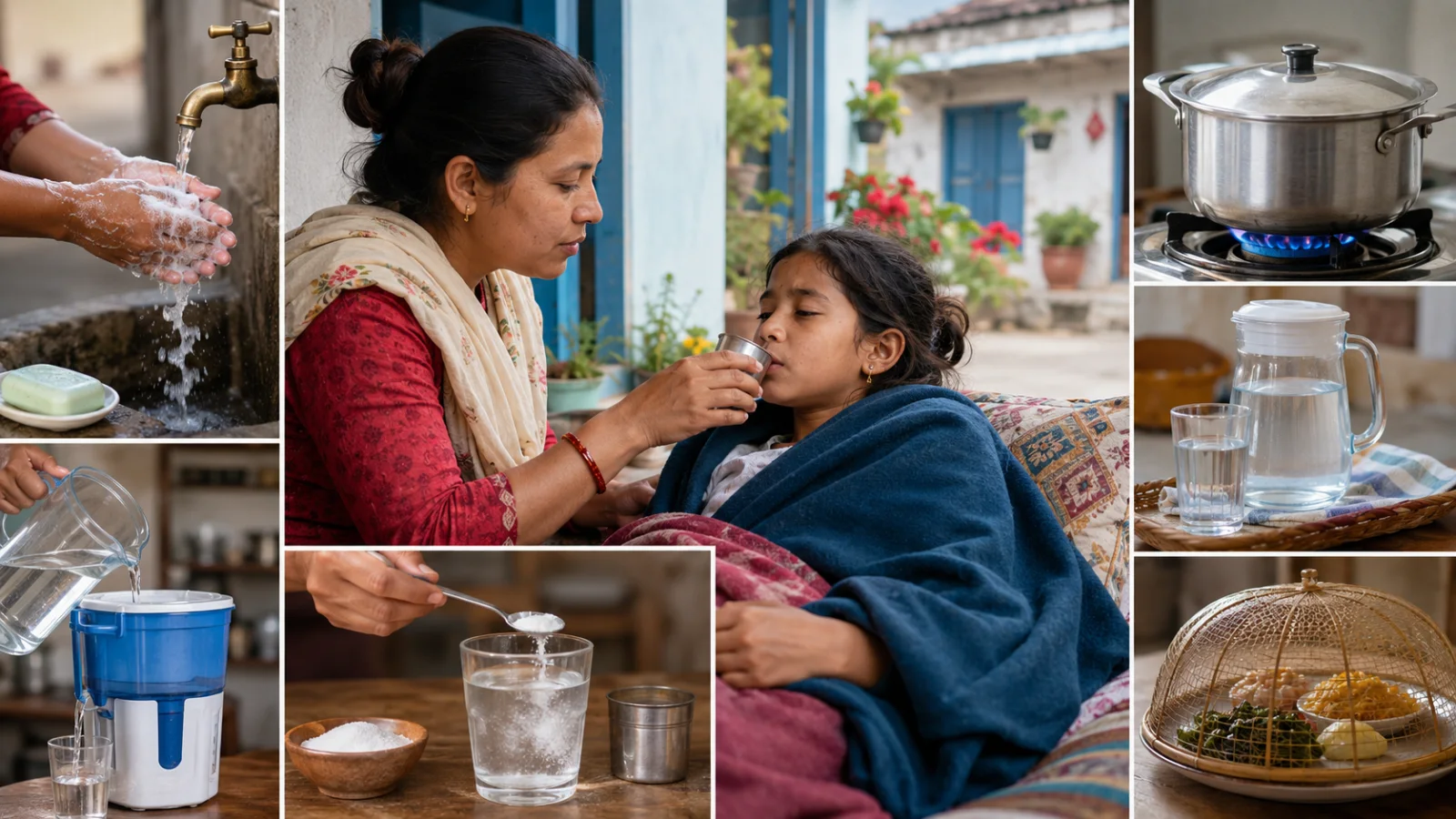 Diarrhoea and vomiting - Treatment