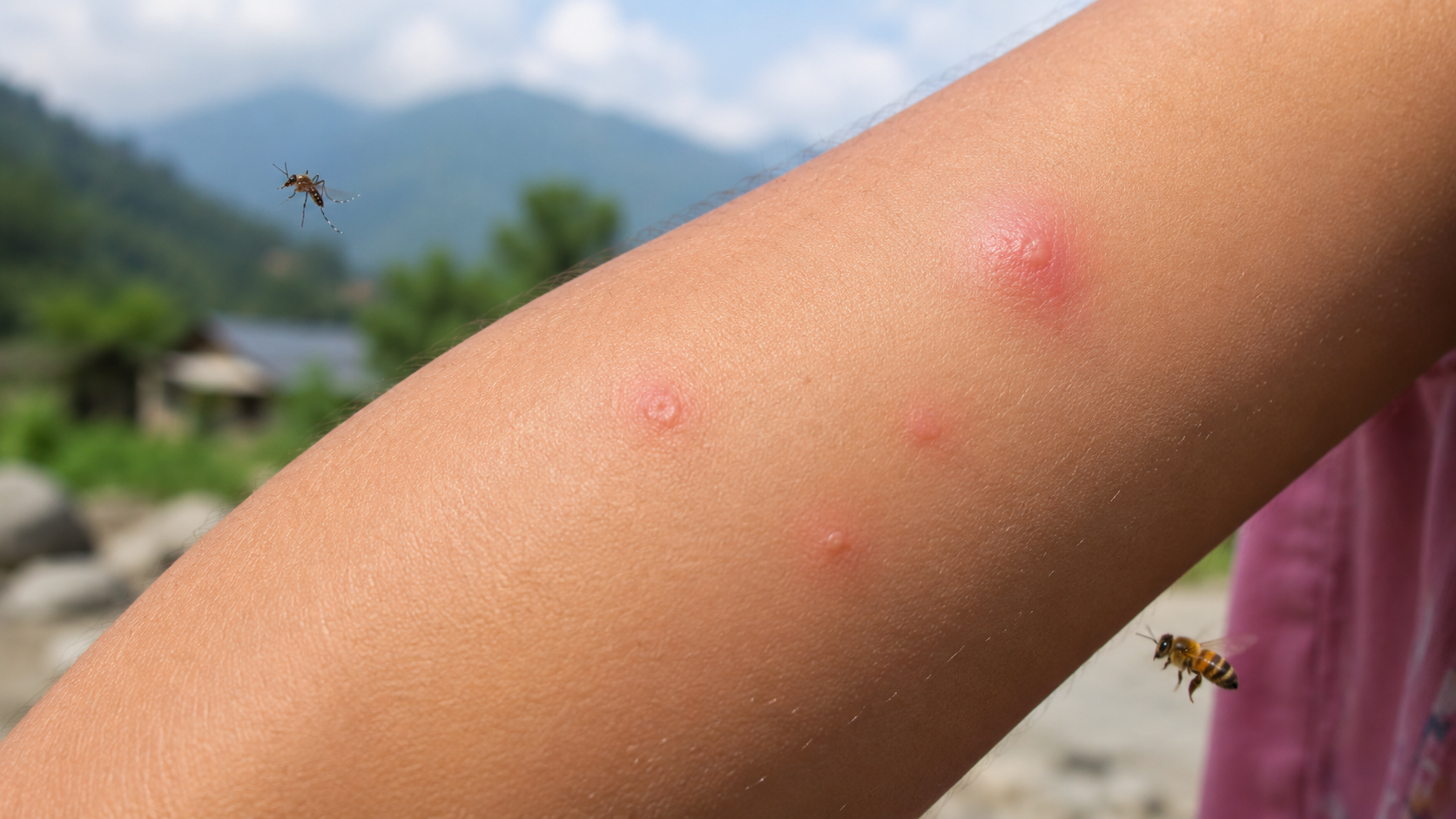 Insect bites and stings