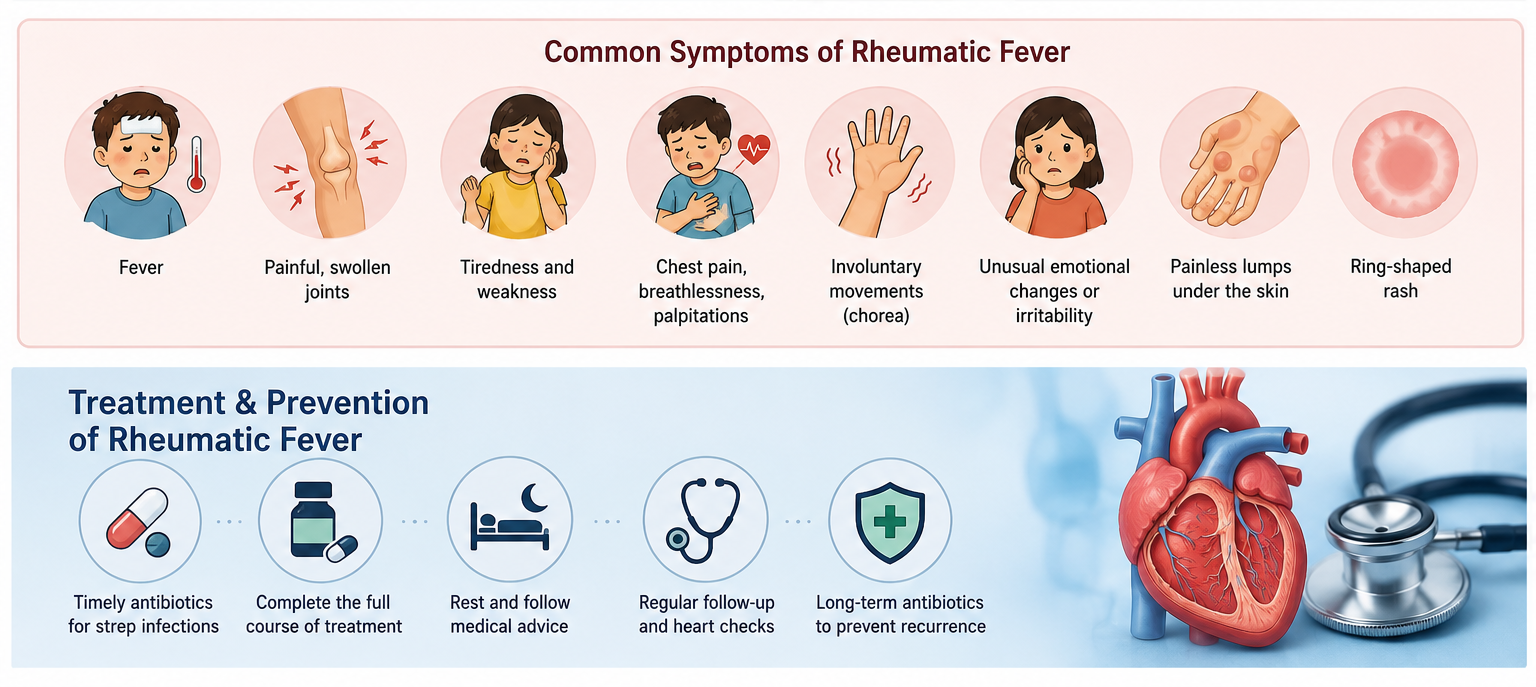 Rheumatic fever - Symptoms