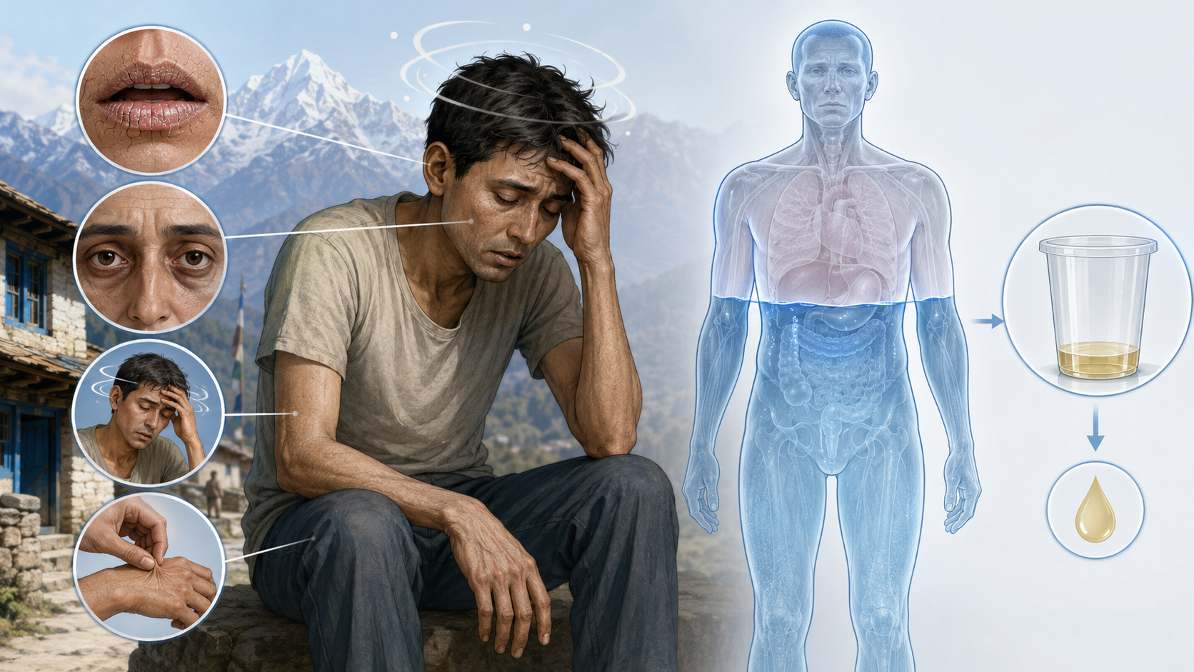 Severe dehydration