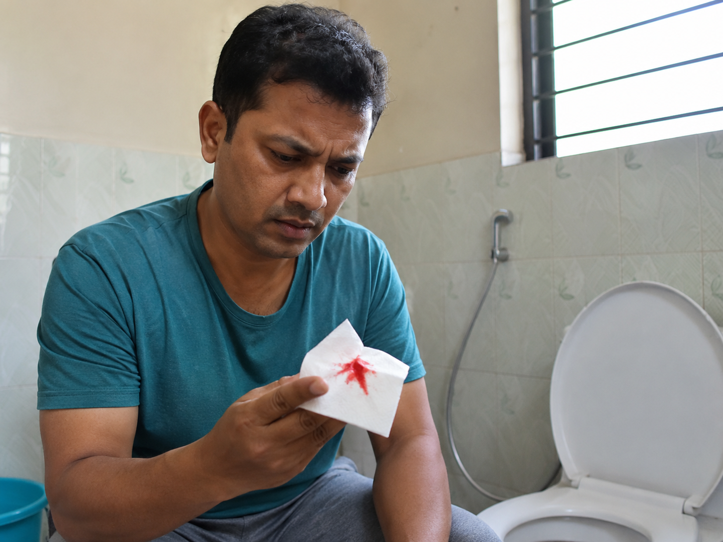 Bleeding in stool can have several causes. Common causes include:
� Piles (haemorrhoids), which may cause bright-red blood during or after passing stool
� An anal fissure, which is a small tear around the anus and may cause pain with bowel movements
� Constipation or straining
� Bowel infection, which may cause bloody diarrhoea
� Inflammatory bowel disease
� Polyps or bowel cancer
� Stomach or bowel ulcers
� Medicines that increase bleeding risk, including aspirin, blood-thinning medicines, and some anti-inflammatory painkillers
Many causes are treatable, but it is important not to ignore persistent or unexplained bleeding. Bleeding can sometimes cause anaemia, leading to tiredness, weakness, dizziness, or shortness of breath.